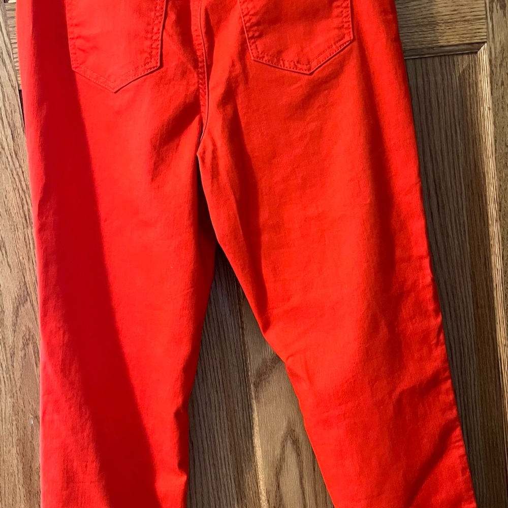 Bright Red Pants